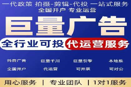 行业领先企业背后的信息流代运营案例